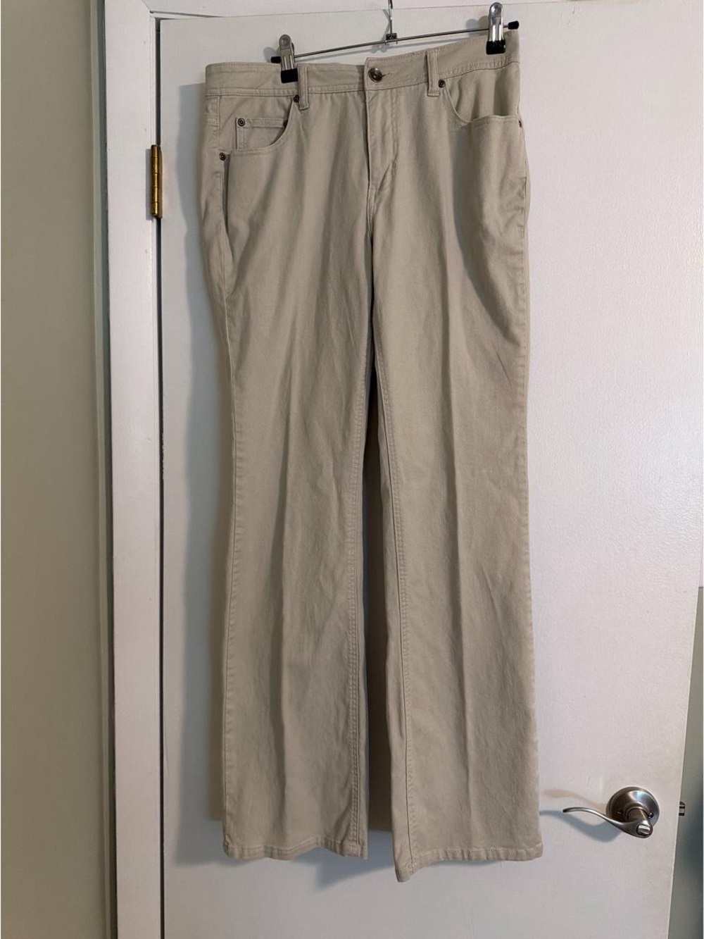 Faded Glory Light Khaki Bootcut Jeans for Women